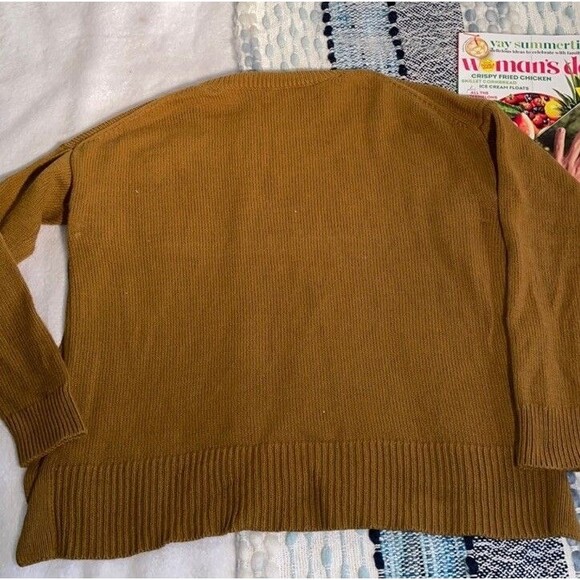 Madewell Button Embellished Cotton-Blend Sweater- xxs - Picture 5 of 5